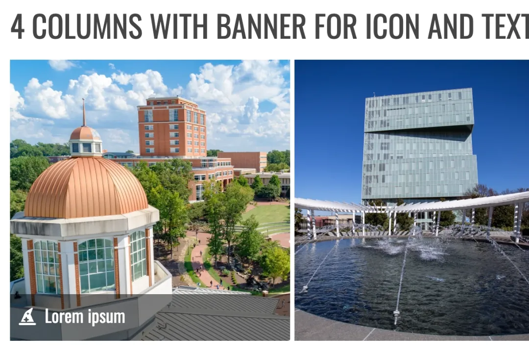 Sample of a 4 Column Media Grid on Hydraulic v4