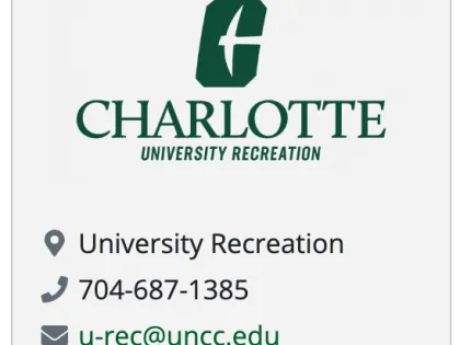 University Recreation Office Information block sample